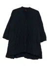 Daniela Gregis Blue Cotton Shirt In Black