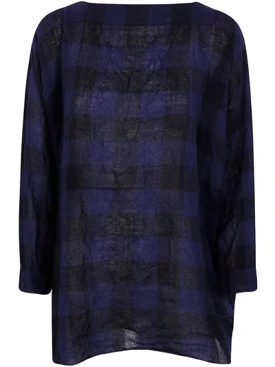 DANIELA GREGIS DANIELA GREGIS "CAMICIA QUADRATO" 5 CM CHECKED SHIRT