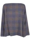 Daniela Gregis Check-pattern Cashmere Sweater In Multi