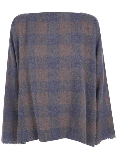 Daniela Gregis Check Shirt In Grey