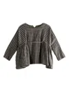 Daniela Gregis Checked Blouse In Multi