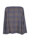 Daniela Gregis Check-pattern Cashmere Sweater In Multi