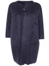 Daniela Gregis Coat "coperta" In Black