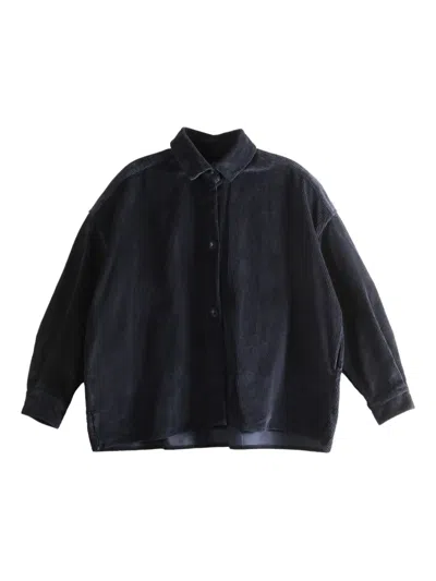Daniela Gregis Corduroy Shirt In Blue
