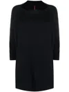 Daniela Gregis Navy Boat Neck Knit Jumper