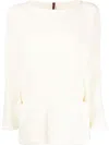 Daniela Gregis Cotton Boat Neck Sweater