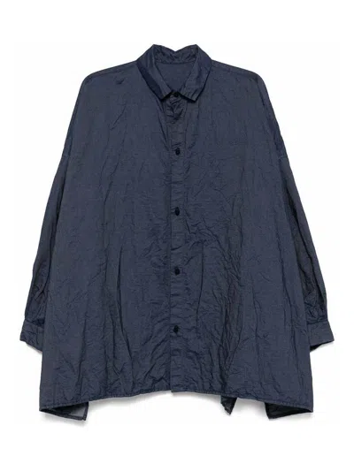 Daniela Gregis Cotton Shirt In Blue