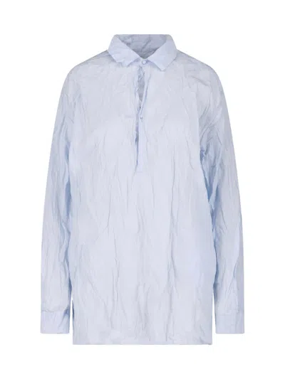 Daniela Gregis Cotton Shirt In Blue
