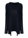 Daniela Gregis Incrocino Knitted Wrap Cardigan