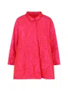 Daniela Gregis Gladiolus Square Jacket In Pink