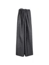 Daniela Gregis Drawstring-waist Trousers In Gray