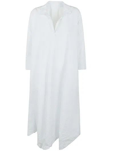 Daniela Gregis Dress With Slits In White