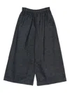 Daniela Gregis Elasticated-waist Trousers In Black
