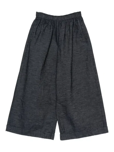 Daniela Gregis Elasticated-waist Trousers In Black