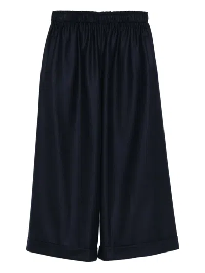 Daniela Gregis Elasticated-waist Trousers In Blue