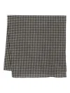 Daniela Gregis Gingham Wool Scarf In Multi