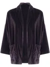 Daniela Gregis Jacket Washed "gladiolo" In Purple