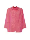 Daniela Gregis Gladiolus Square Jacket In Pink