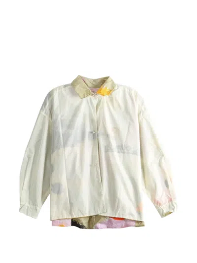 Daniela Gregis Graphic-print Button-up Shirt In White