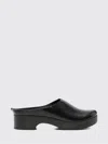 Daniela Gregis Leather Mules In Black