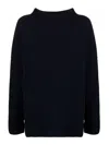 Daniela Gregis Cozy Knit Turtleneck Pullover In Blue