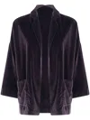Daniela Gregis Jacket Washed "gladiolo" In Blue