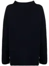 Daniela Gregis Wool Turtle-neck Sweater In Blue