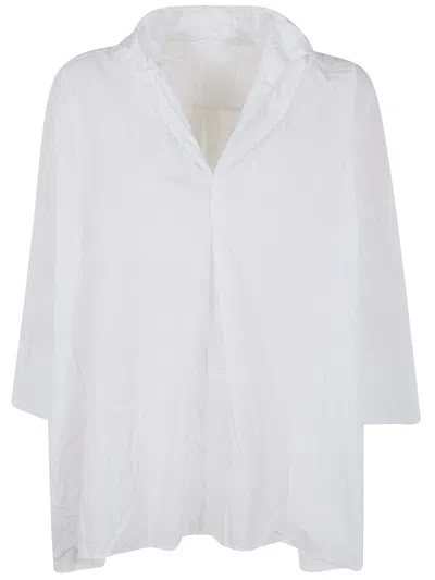 Daniela Gregis Polo Ralph Lauren White Oxford Shirt In Black