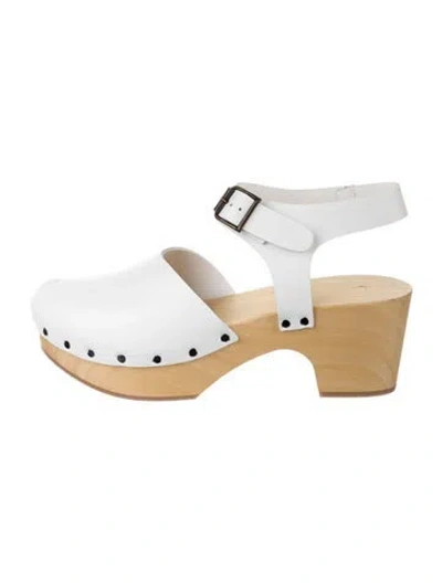 Pre-owned Daniela Gregis Leather Pumps In White