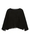 Daniela Gregis Linen Blouse In Black