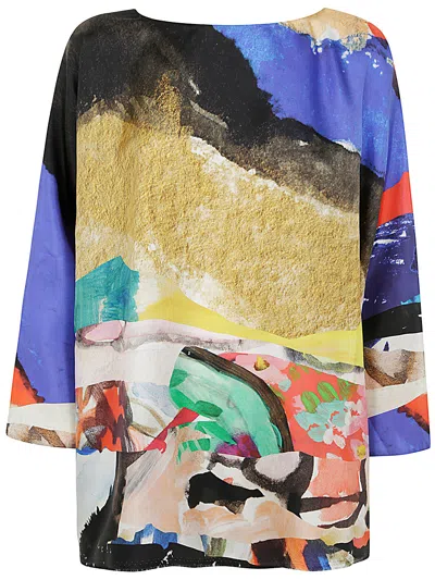 DANIELA GREGIS DANIELA GREGIS L/S ROUND NECK SQUARE SHIRT