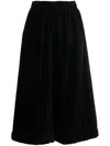 Daniela Gregis Navy Blue Cotton Trousers In Blue