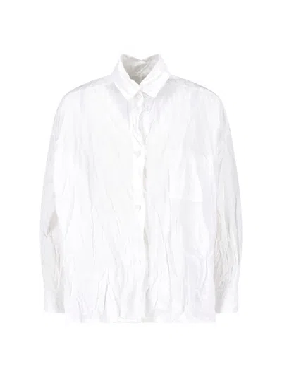 Daniela Gregis Oversized Button-front Shirt In White