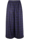 Daniela Gregis Pantalone Pigiama Tartan Trosers