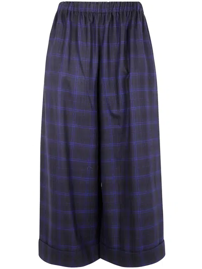 Daniela Gregis "pantalone Pigiama" Tartan Trosers
