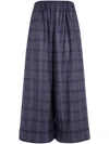 Daniela Gregis Pants Wool In Blue