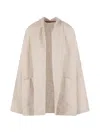 Daniela Gregis Patch-pocket Linen Jacket In Neutral
