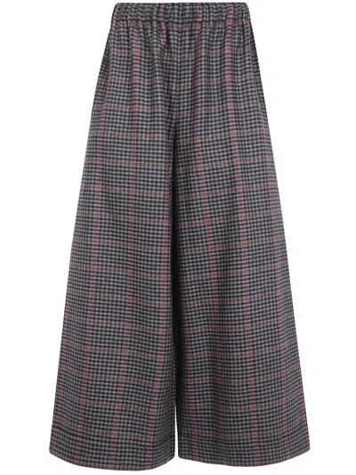 Daniela Gregis "pigiama" Pockets Trousers In Brown