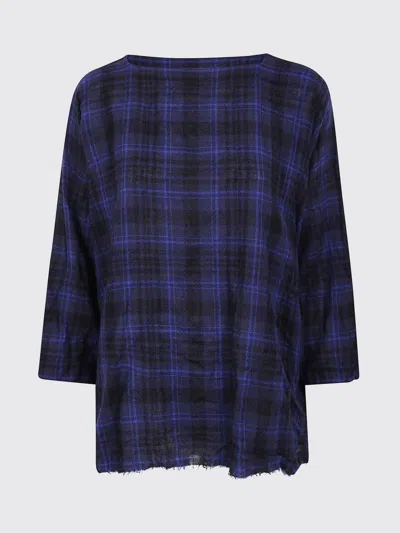 DANIELA GREGIS SHIRT DANIELA GREGIS WOMAN COLOR BLUE,H70648009