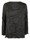 Daniela Gregis Silk Blouse In Black