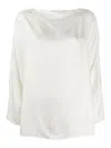Daniela Gregis Silk Blouse In White