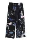 Daniela Gregis Silk Pajama Trousers In Blue