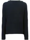Daniela Gregis Cozy Knit Turtleneck Pullover In Multi