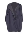Daniela Gregis Reversible Cashmere Coat In Black