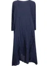 Daniela Gregis "spicchi" Midi Dress In Blue