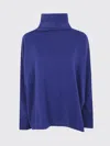 Daniela Gregis Turtleneck Wool Jumper In Blue