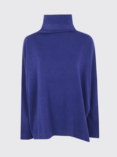 DANIELA GREGIS SWEATER DANIELA GREGIS WOMAN COLOR BLUE,H67332009