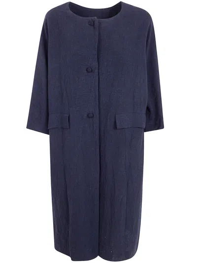 Daniela Gregis "tartaruga" Coat In Black