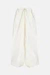 Daniela Gregis Wide-leg Trousers In White