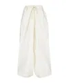 Daniela Gregis Wide-leg Trousers In White